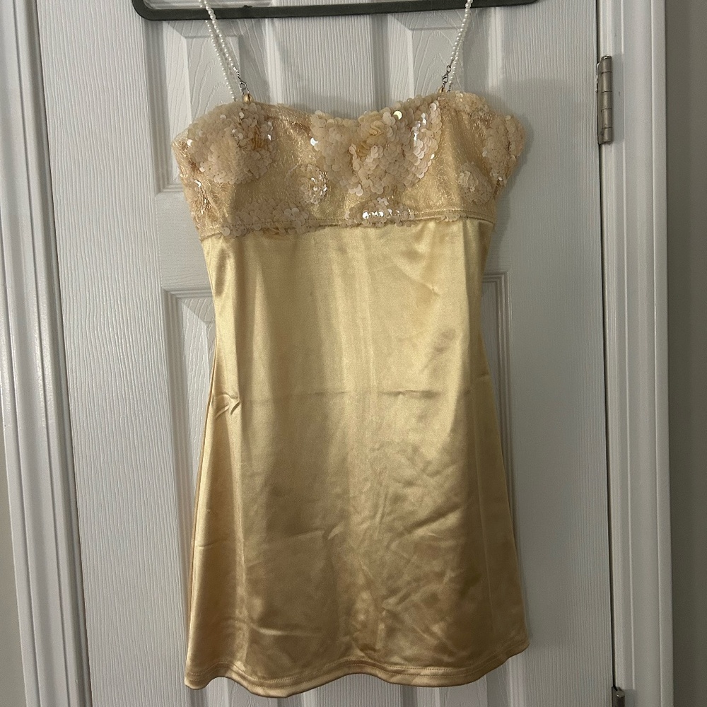 Lulu In the Sky sequin mini dress